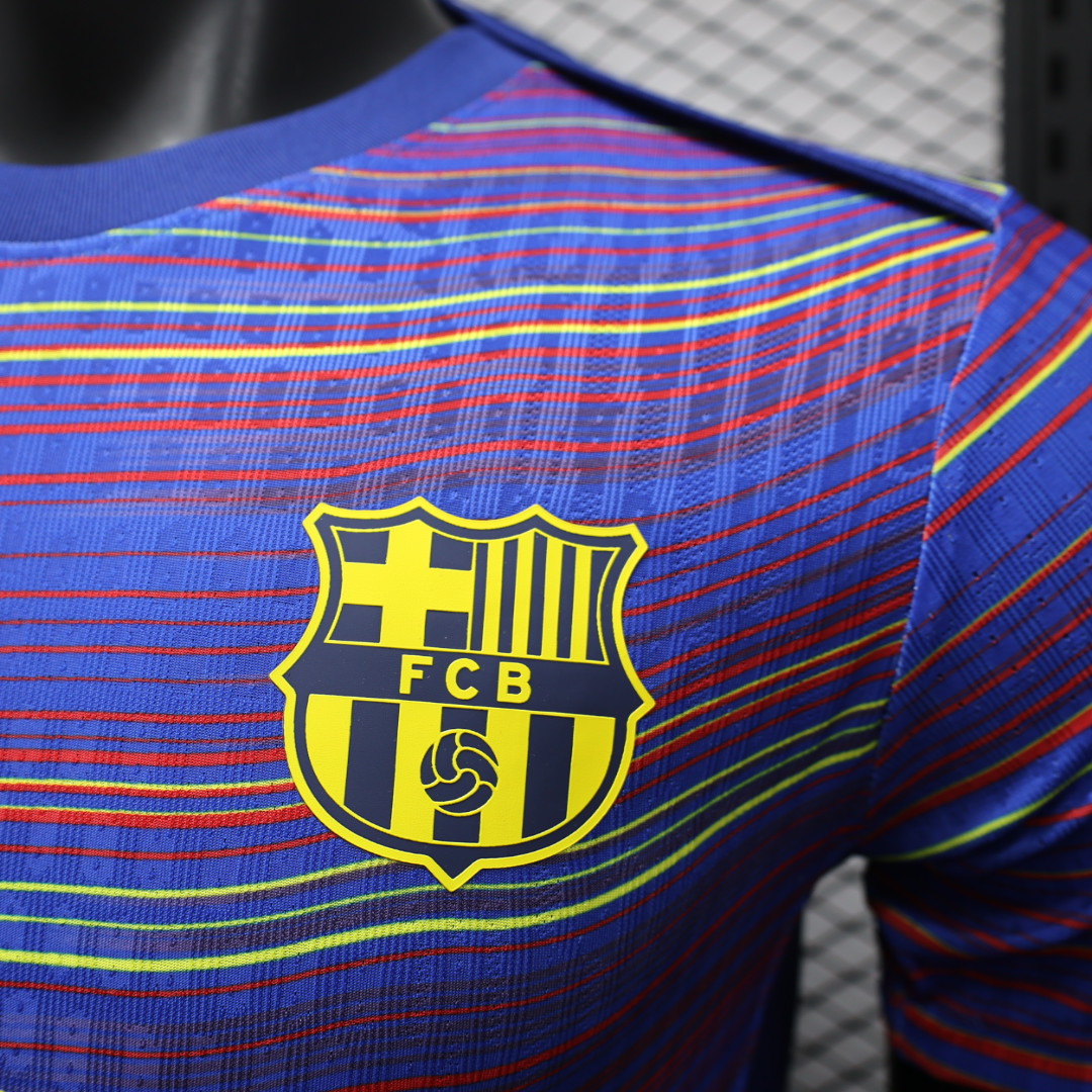 2025/2026 Player Version Barcelona Pre-race Suit Football Jersey 1:1 Thai quality
