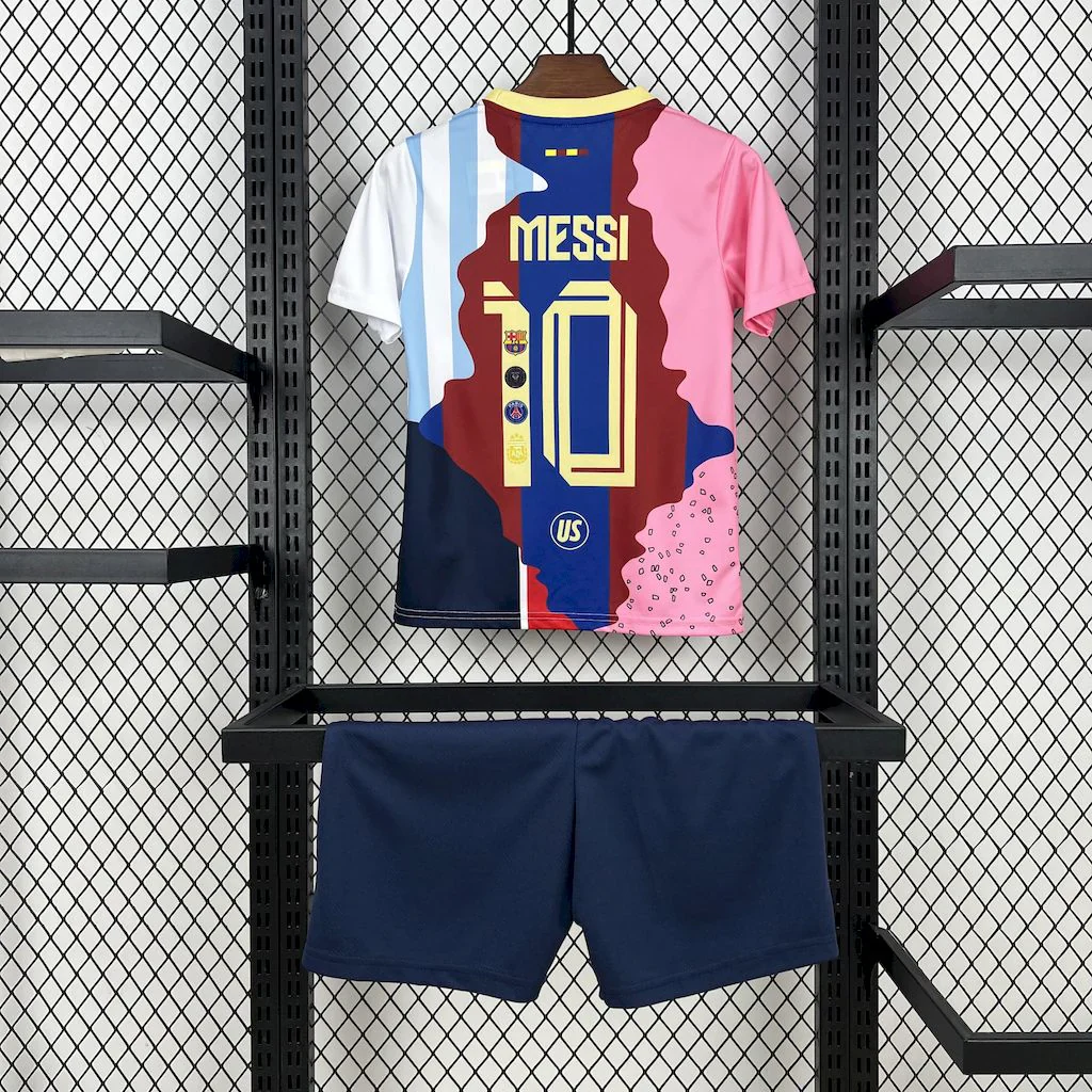 Messi 10 All Teams Limited Jersey Kids Size