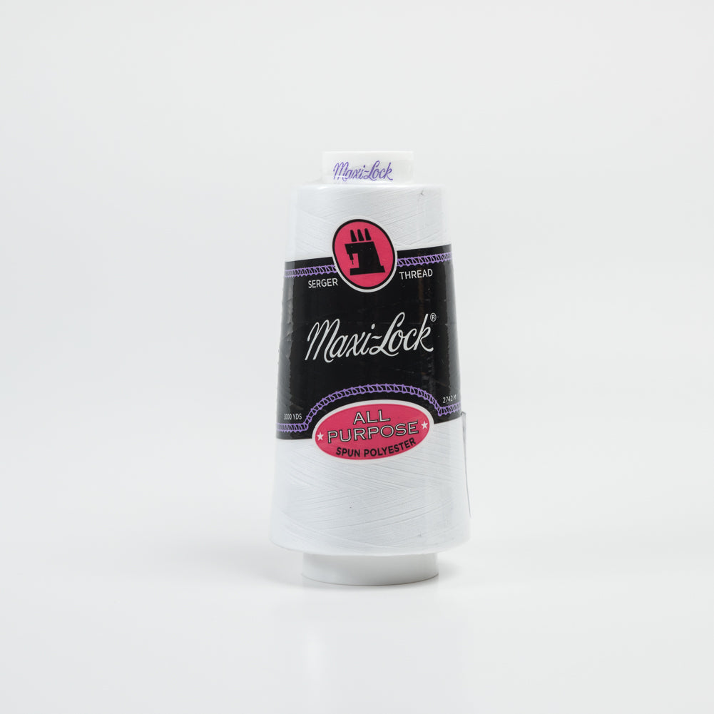 Maxi-Lock Serger Thread 3000yds - White - Joann Fabrics