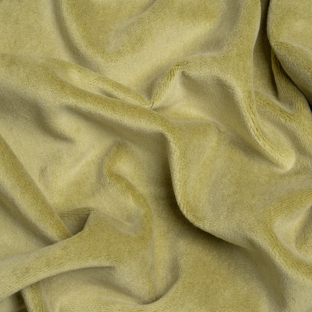 Cotton and Polyester Upholstery Velvet - Lime - Banton Collection - Joann Fabrics