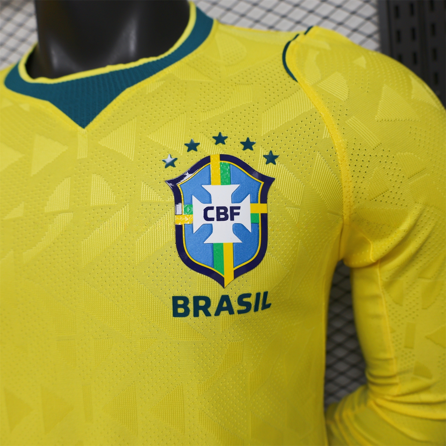 Brazil 2026 Home Long Sleeves Jersey - Player Version - UnitedFutballJersey