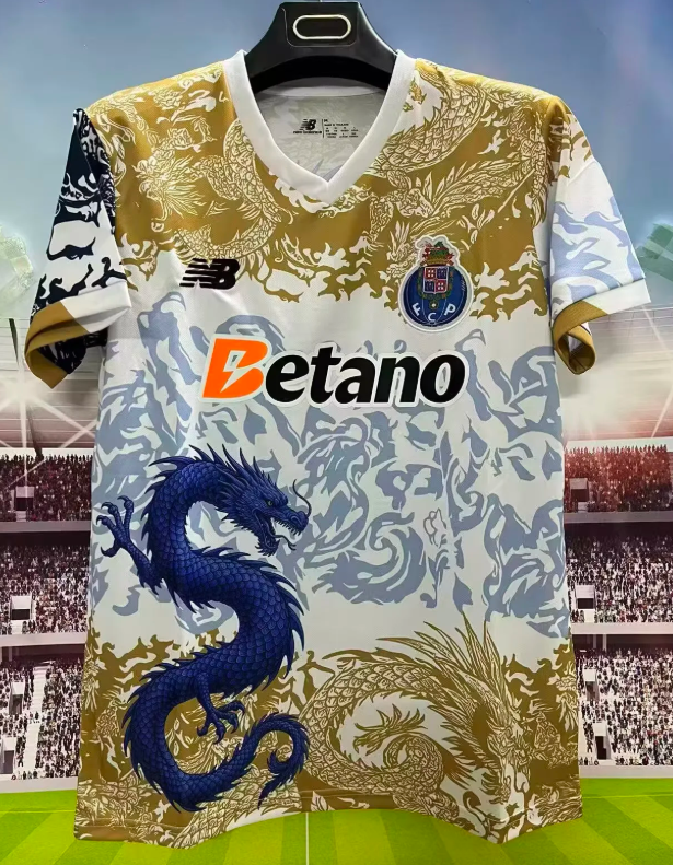 2025/2026 Porto Special Edition yellow Football Shirt 1:1 Thai Quality