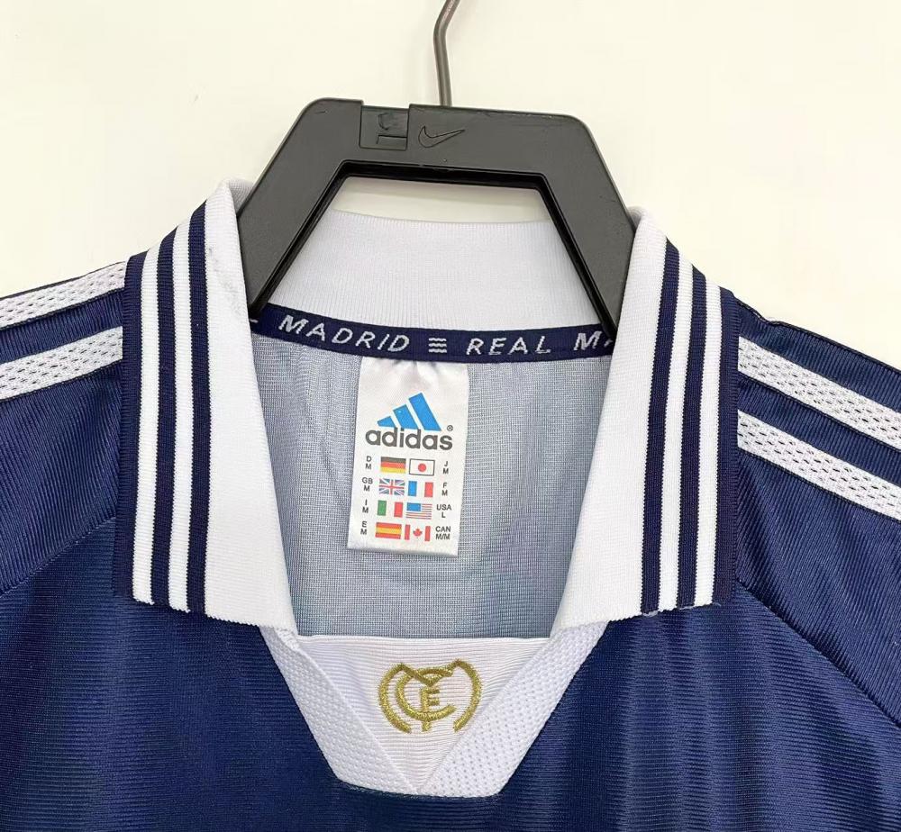1998/1999 Retro Real Madrid Away Soccer Jersey 1:1 Thai Quality