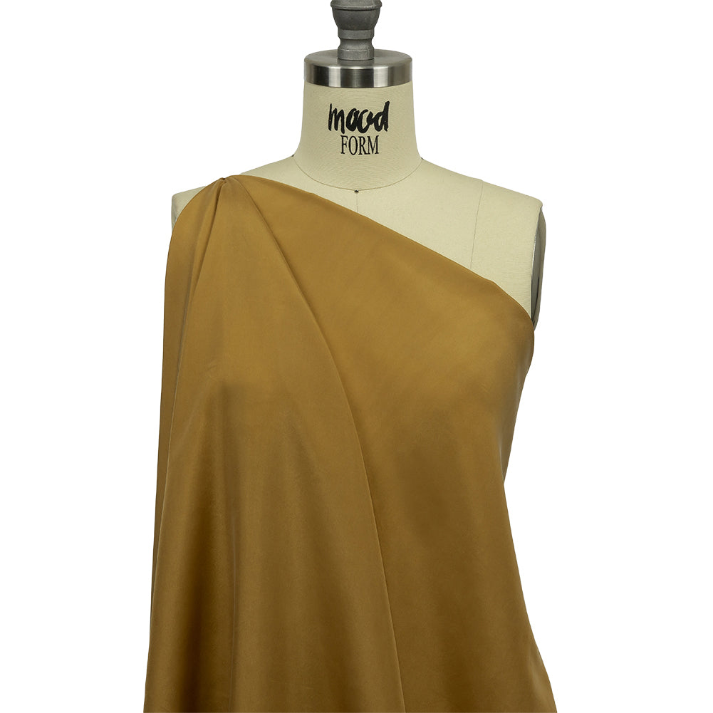 Famous Australian Designer Mustard Washed Silk Habotai - Joann Fabrics