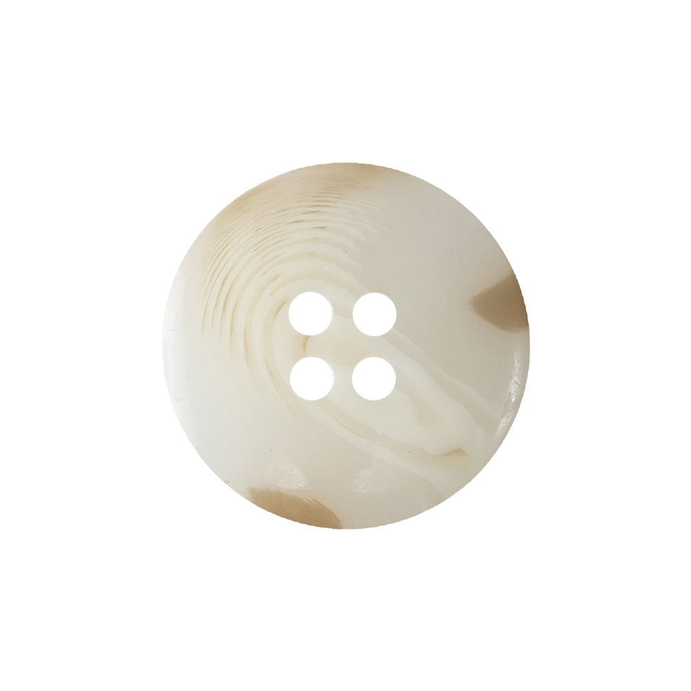 Star White and Light Tan Translucent Deep-Set 4-Hole Plastic Button - 36L/23mm - Joann Fabrics