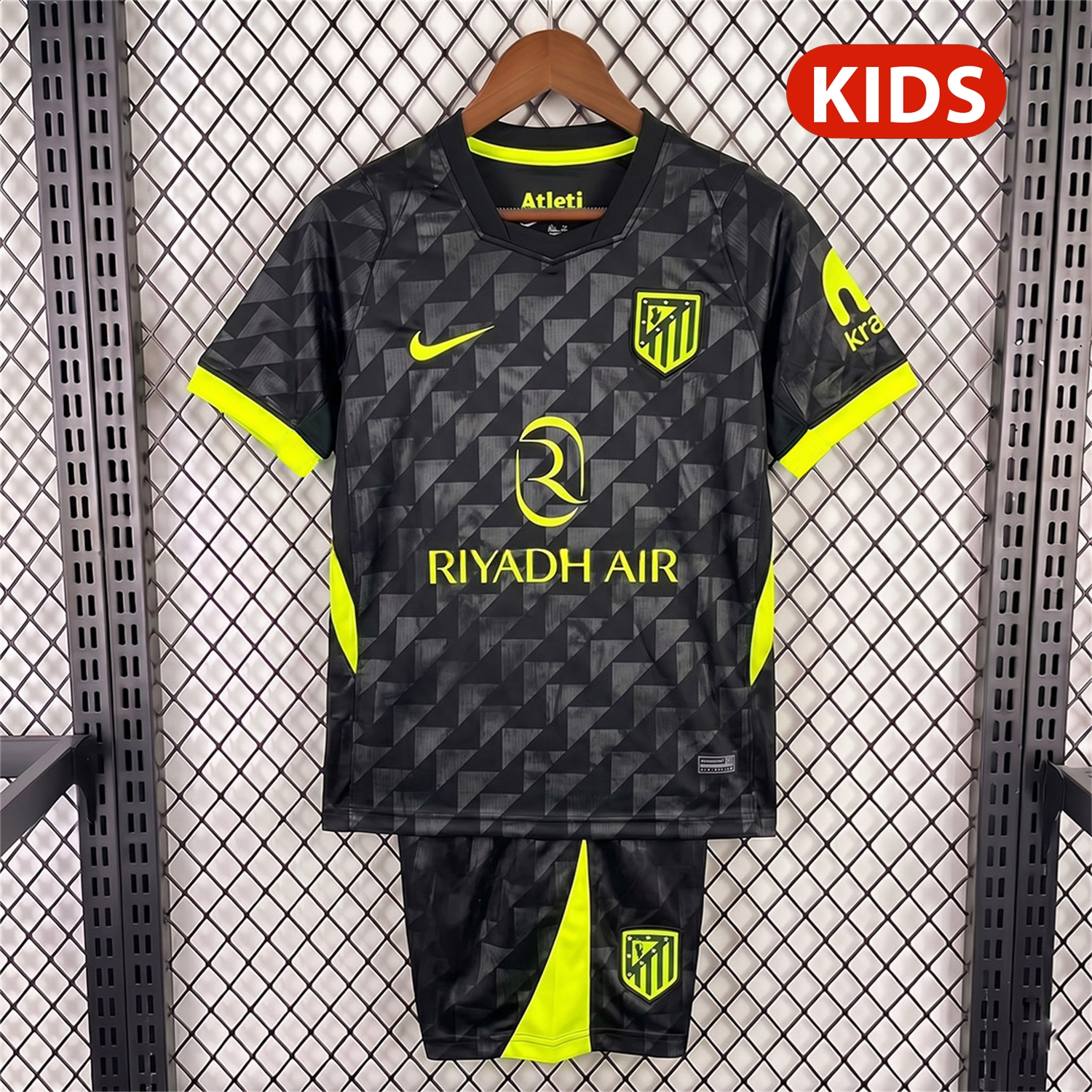 Atletico Madrid 26-27 Away Kids Kit - UnitedFutballJersey
