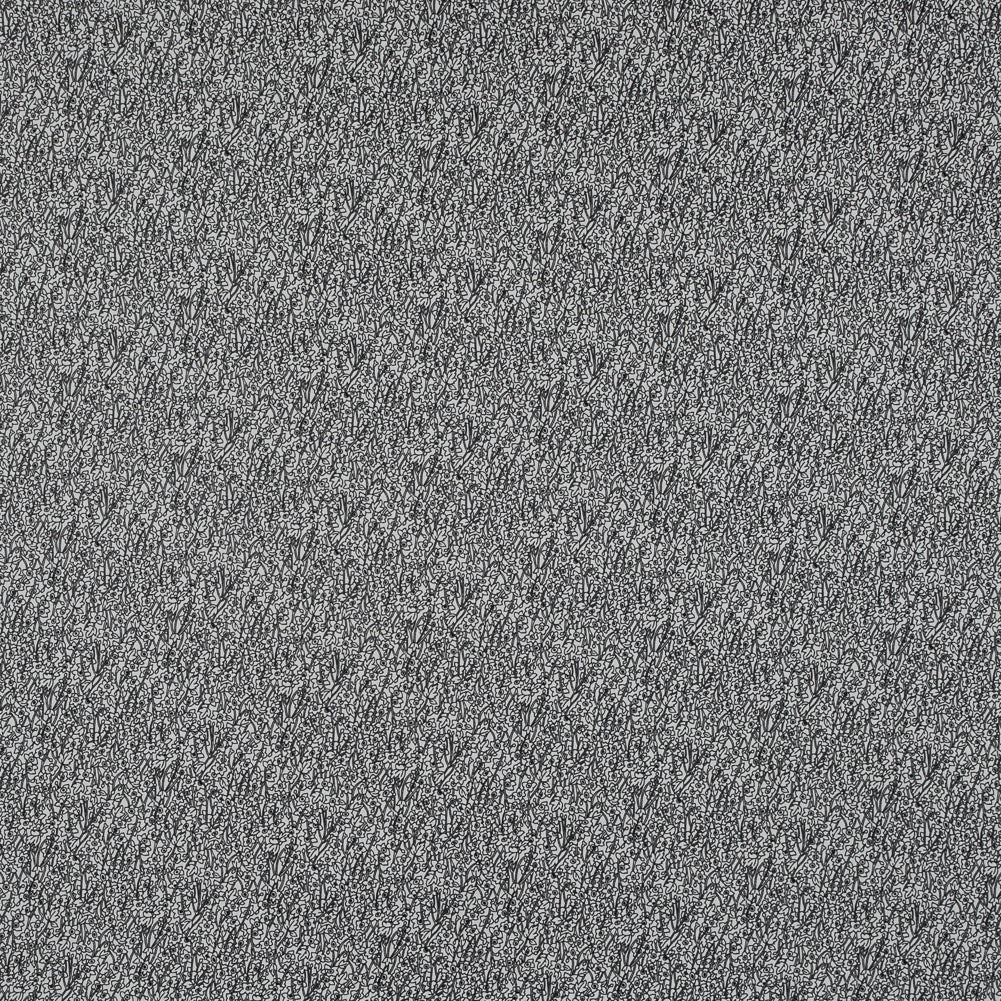 Black and White Minute Floral Polyester Lining - Joann Fabrics