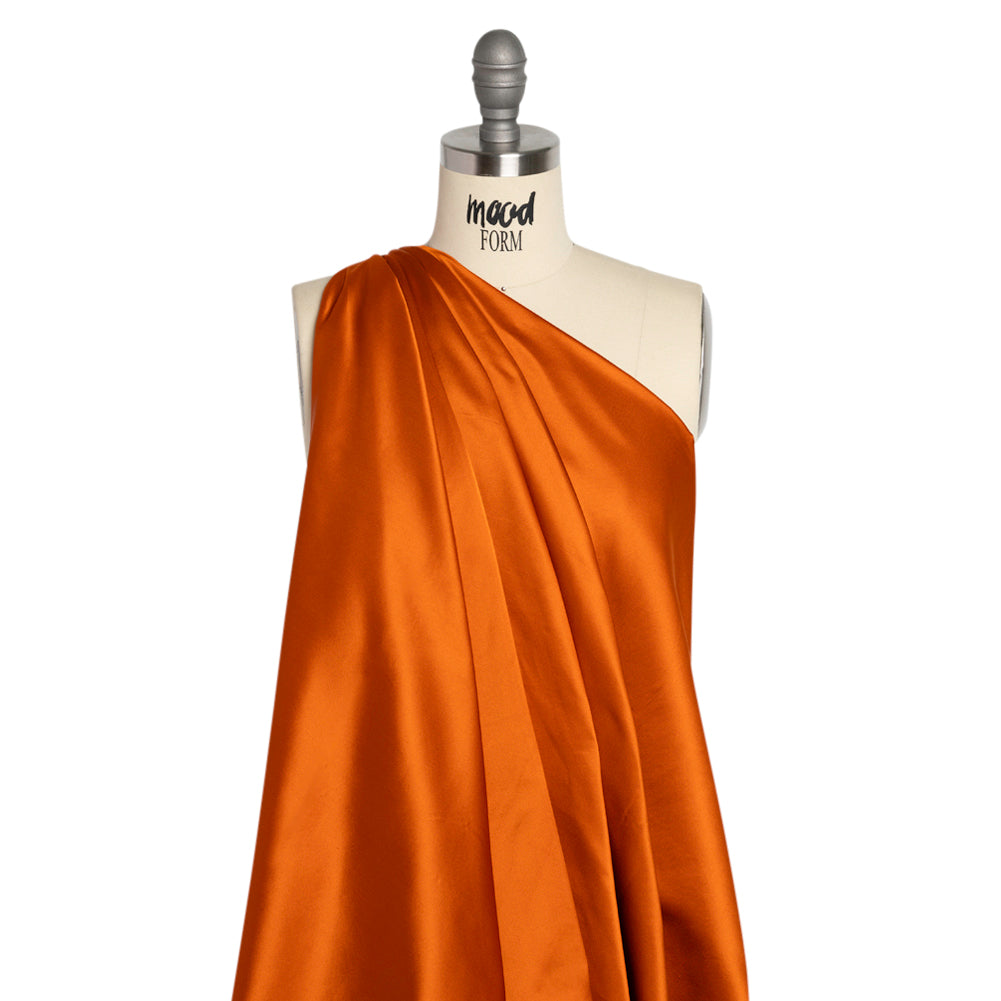 Silk Duchesse Satin - Burnt Orange - Premium Collection - Joann Fabrics