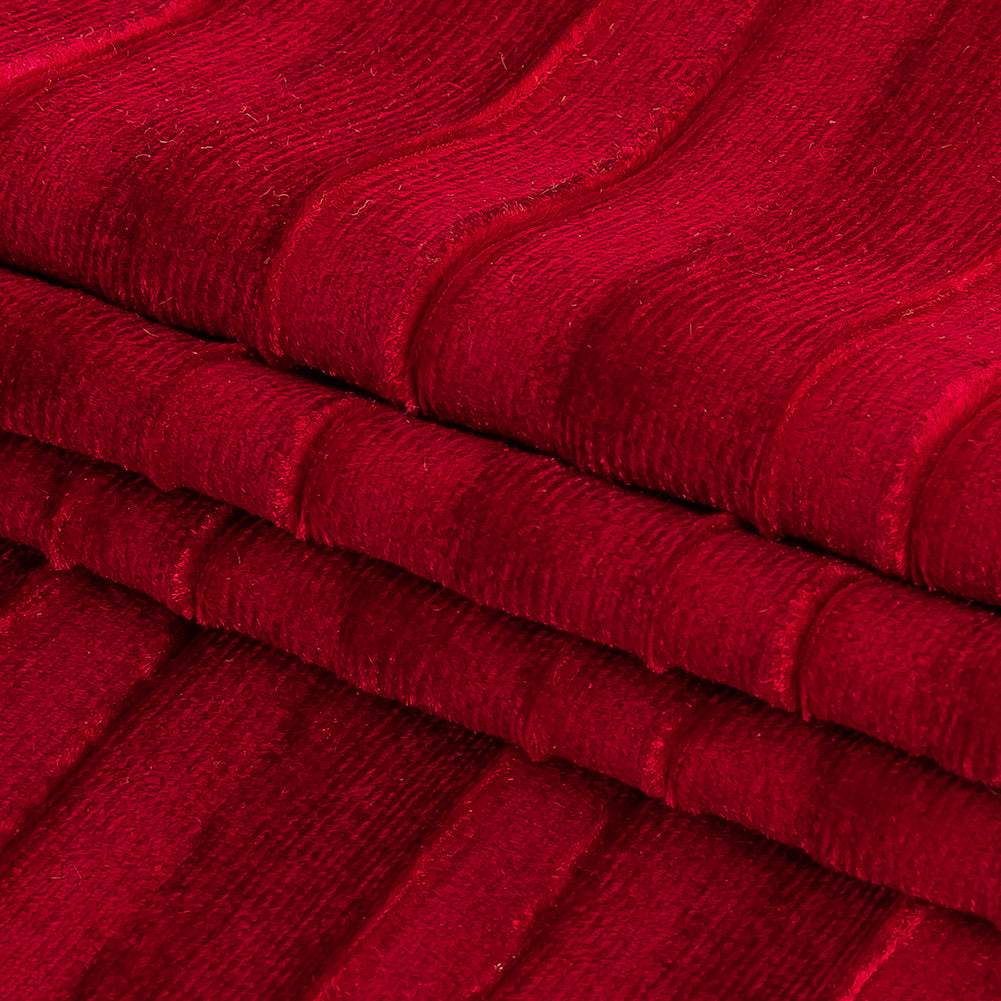 Pleated Velour - Ski Patrol - Tver Collection - Joann Fabrics