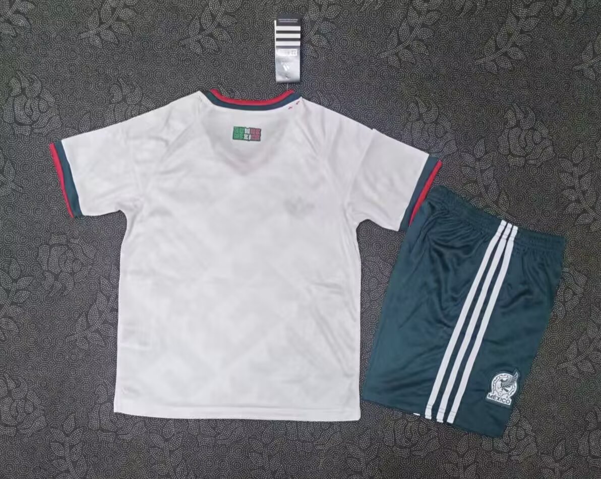 2026 Mexico Away Football Jersey 1:1 Thai Quality Kids Size