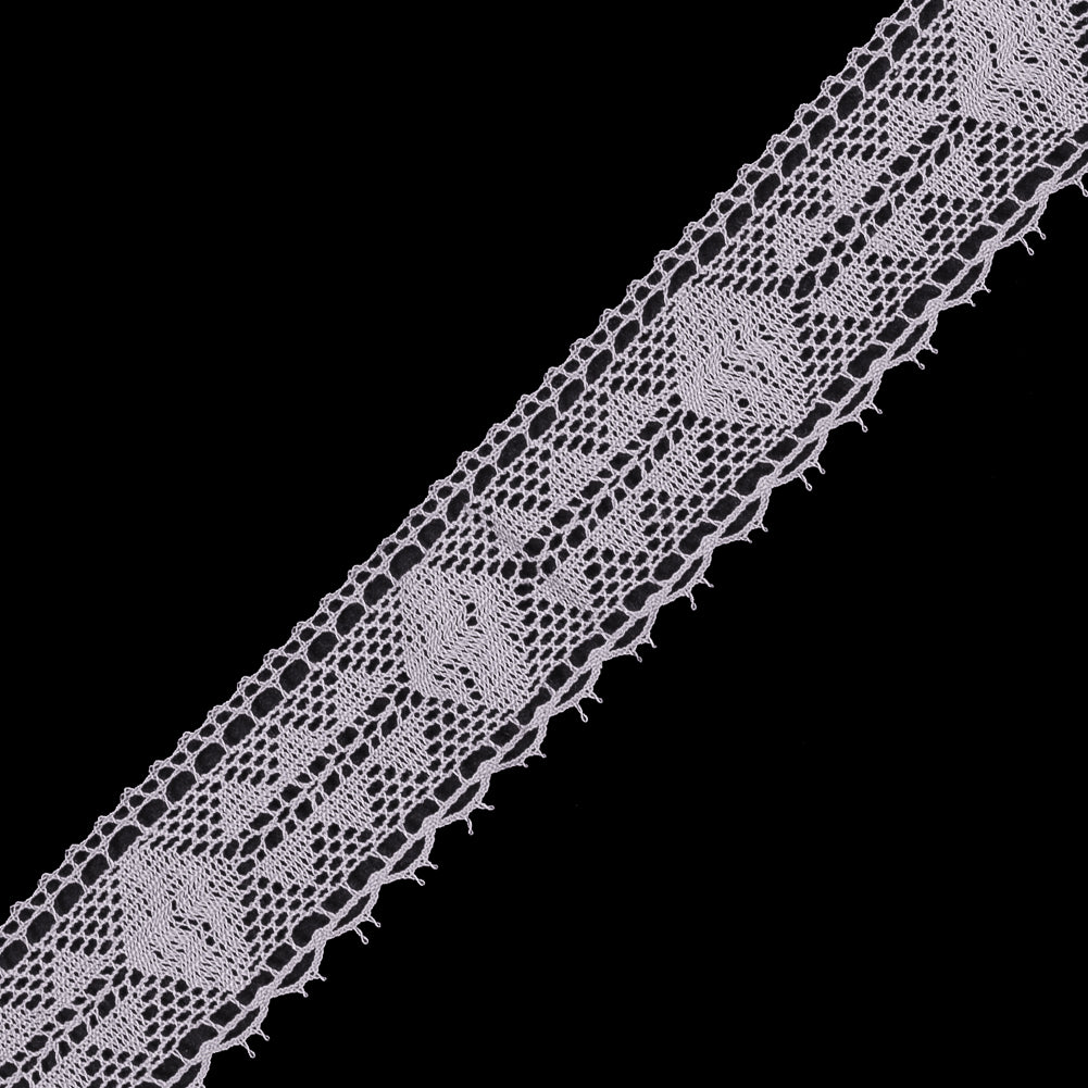 Light Pink European Cotton Crochet Lace Trim - 0.875
