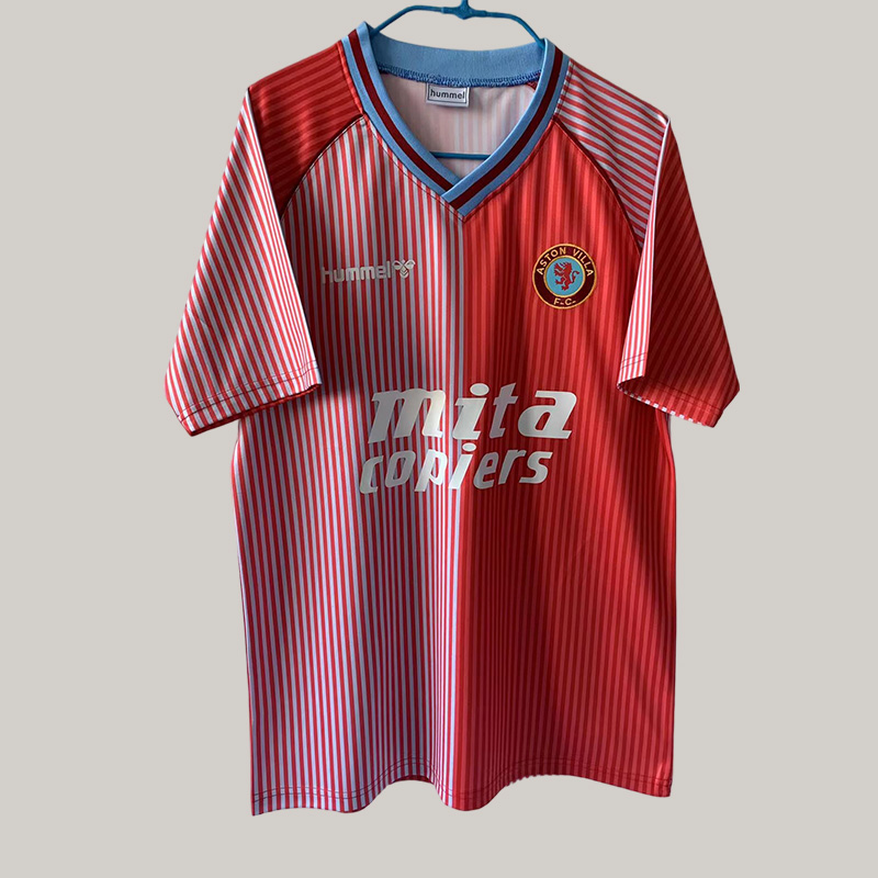 1988/1989 Retro Aston Villa Home Football Shirt 1:1 Thai Quality