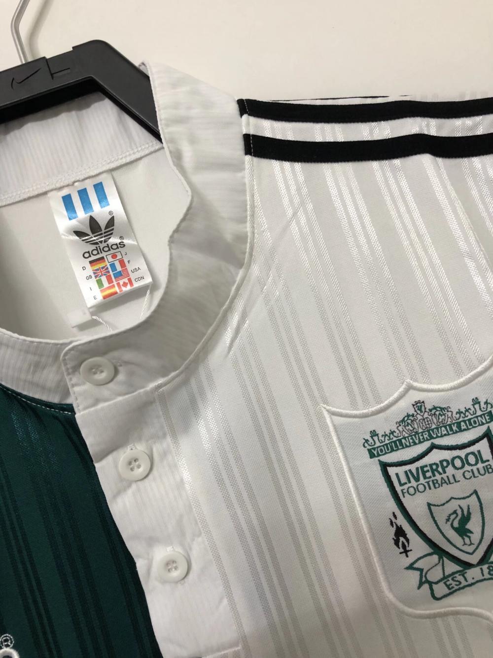 1995/1996 Retro Liverpool Away Football Jersey 1:1 Thai Quality