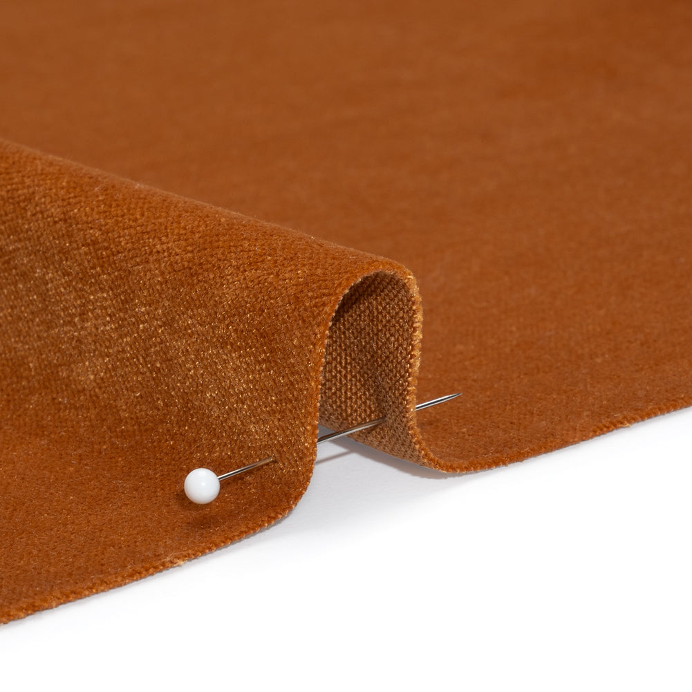 Low Pile Upholstery Velvet - Tangerine - Somerset Collection - Joann Fabrics