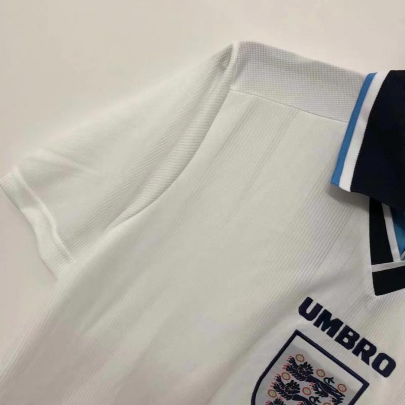 1996 Retro England Home Soccer Jersey 1:1 Thai Quality