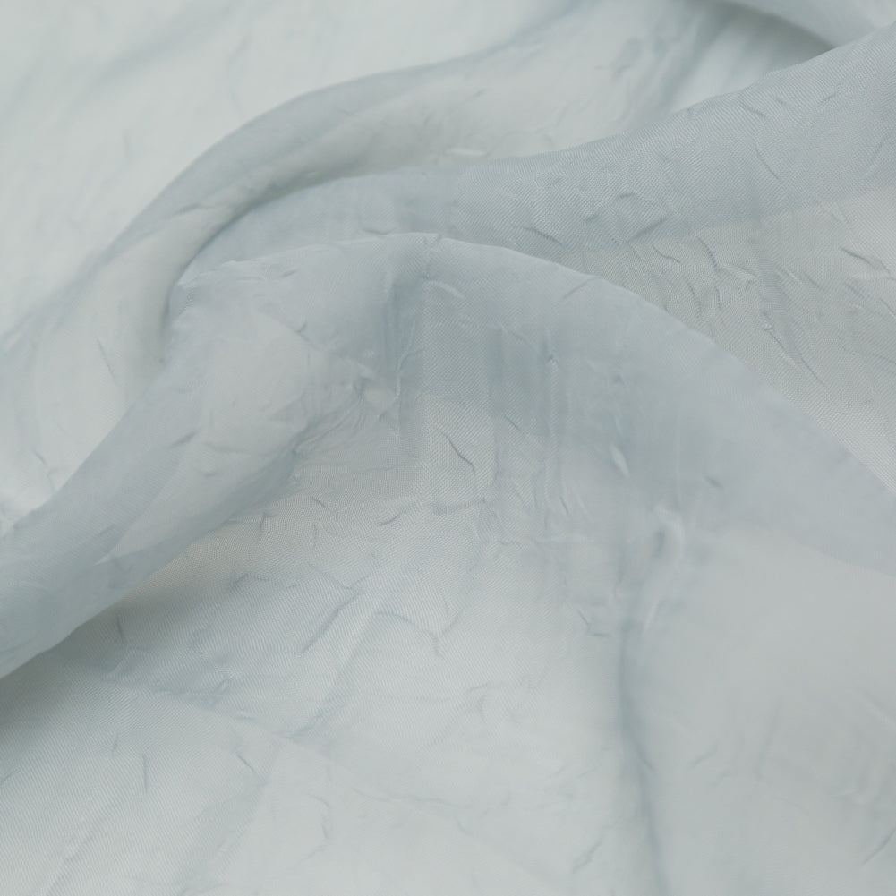 Wrinkled Drapery Sheer Fabric - Sky - British Imported - Joann Fabrics