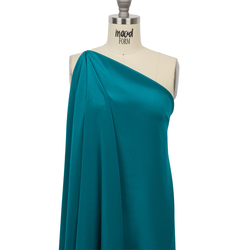 Silk Crepe de Chine - Deep Teal - Premium Collection - Joann Fabrics