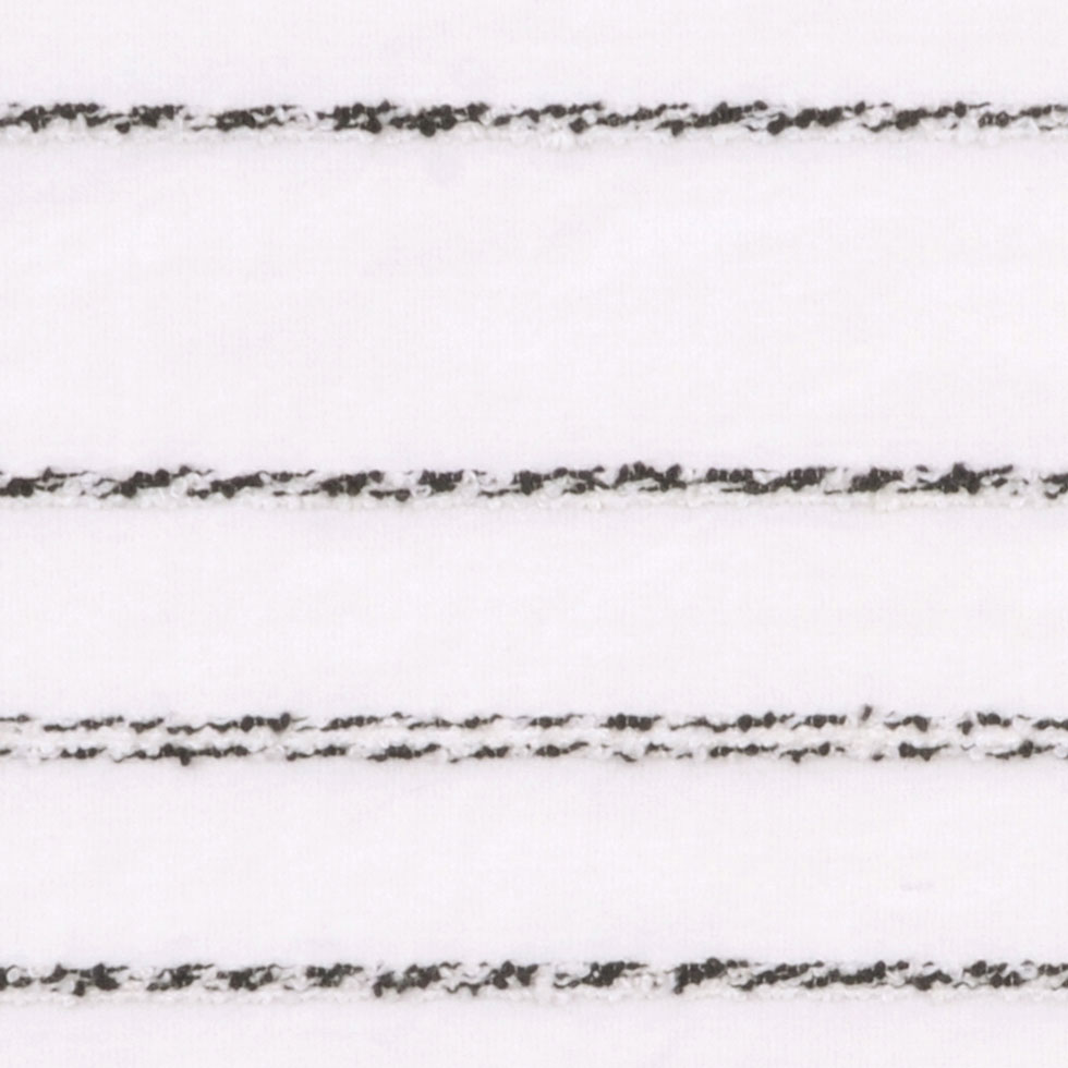 Italian Semi-Sheer White Striped Cotton-Blended Woven - Joann Fabrics