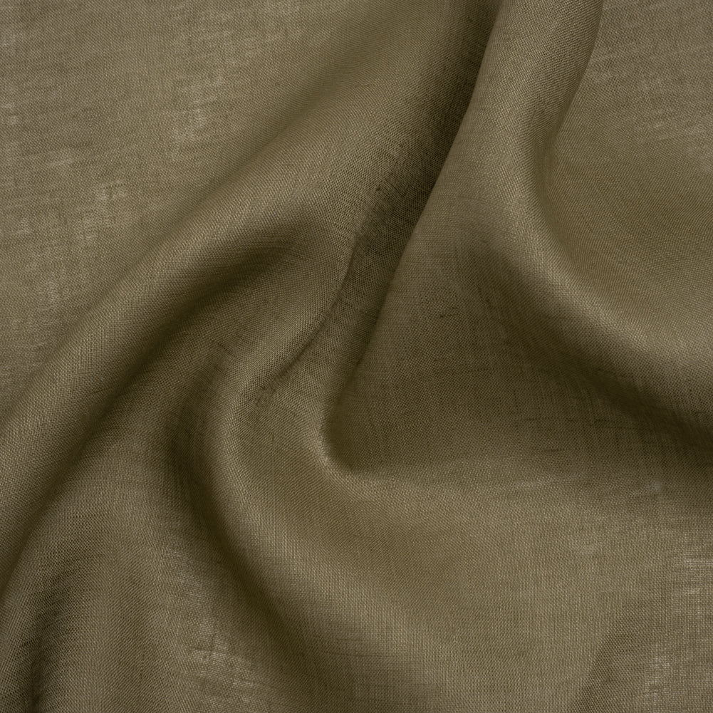 Famous Australian Designer Olive Lightweight Linen Woven - Joann Fabrics