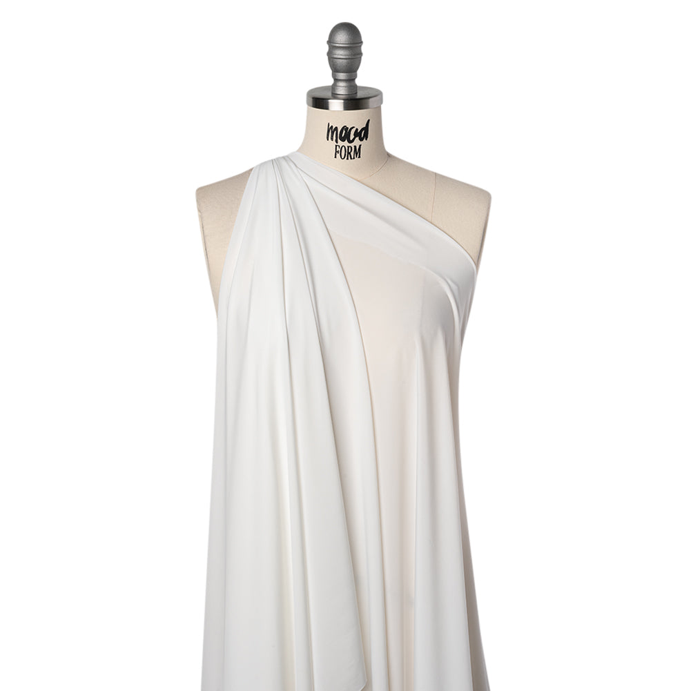 Stretch Polyester Jersey - Off White - Famous Australian Designer Deadstock - Joann Fabrics