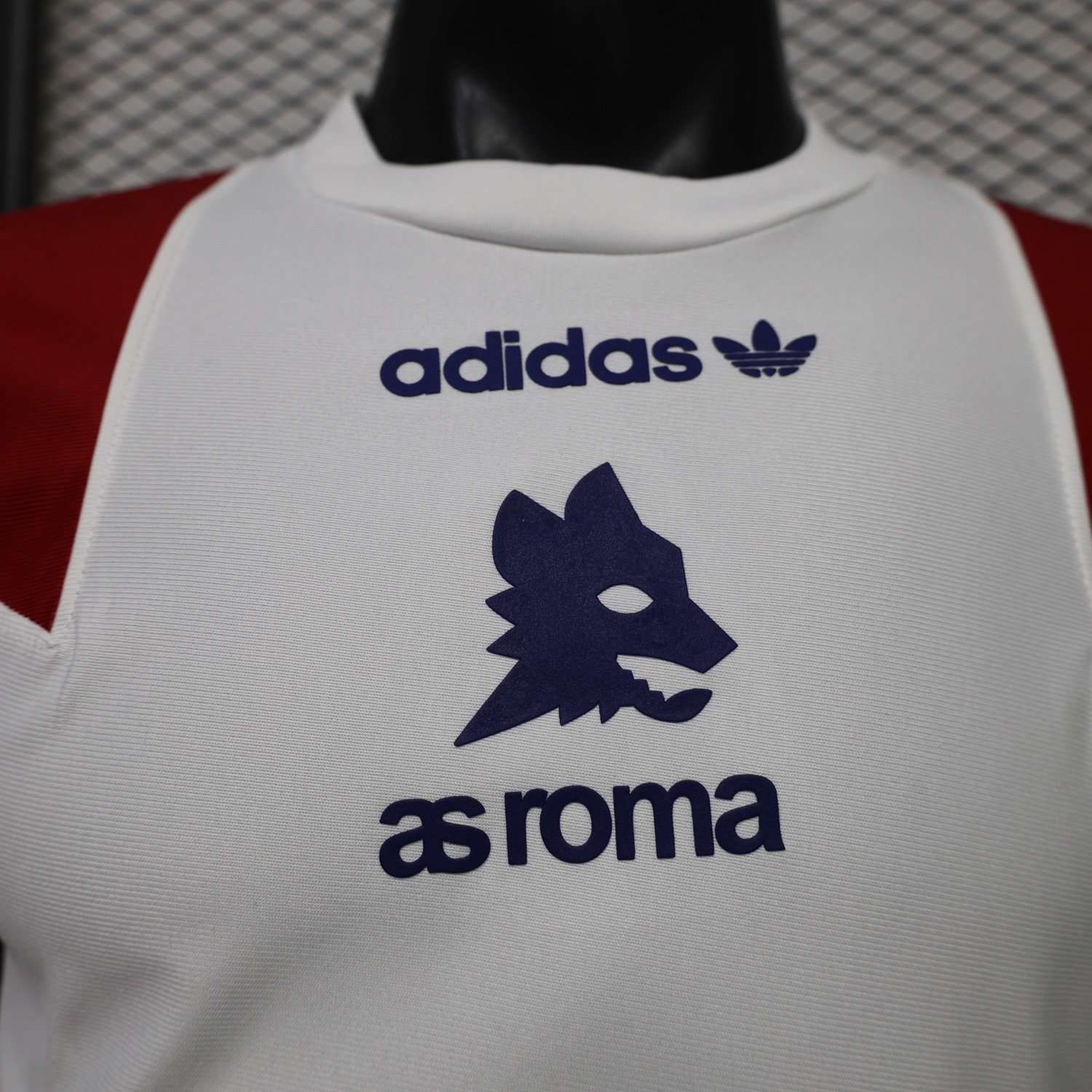 AS Roma 26-27 White Yellow Retro Style Casual Jersey - Player Version - UnitedFutballJersey