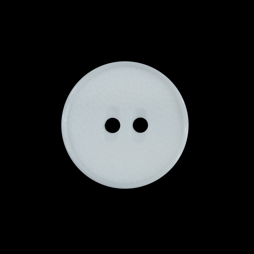 White 2-Hole Concaved Button - 30L/19mm - Joann Fabrics