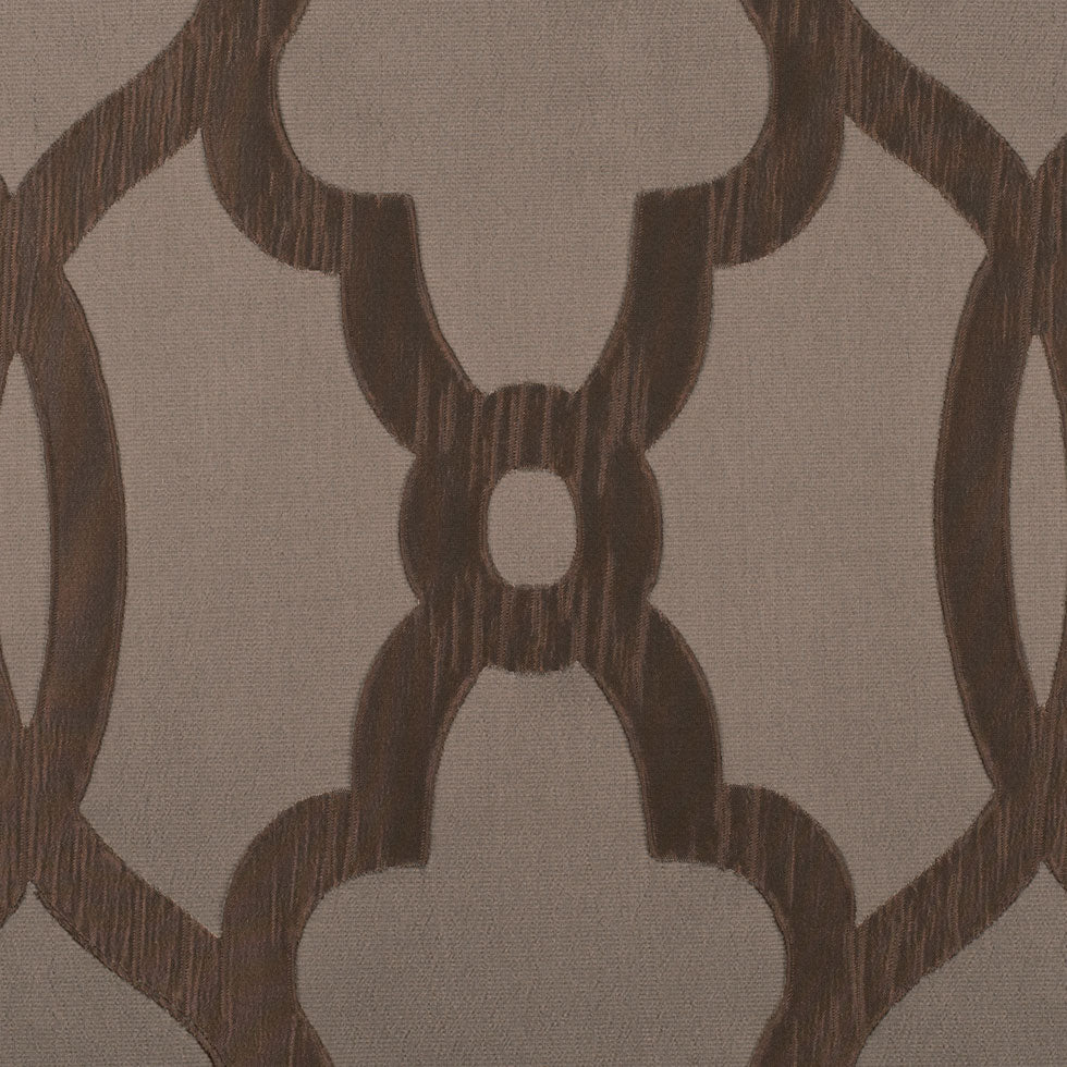 Taupe Geometric Brocade - Joann Fabrics