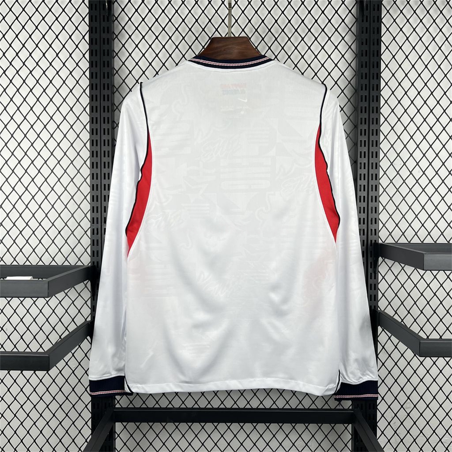 England 2026 Home Long Sleeves Jersey - Fans Version - UnitedFutballJersey