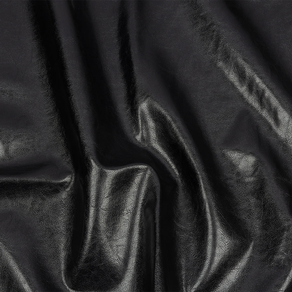Black Textured Faux Leather - Joann Fabrics