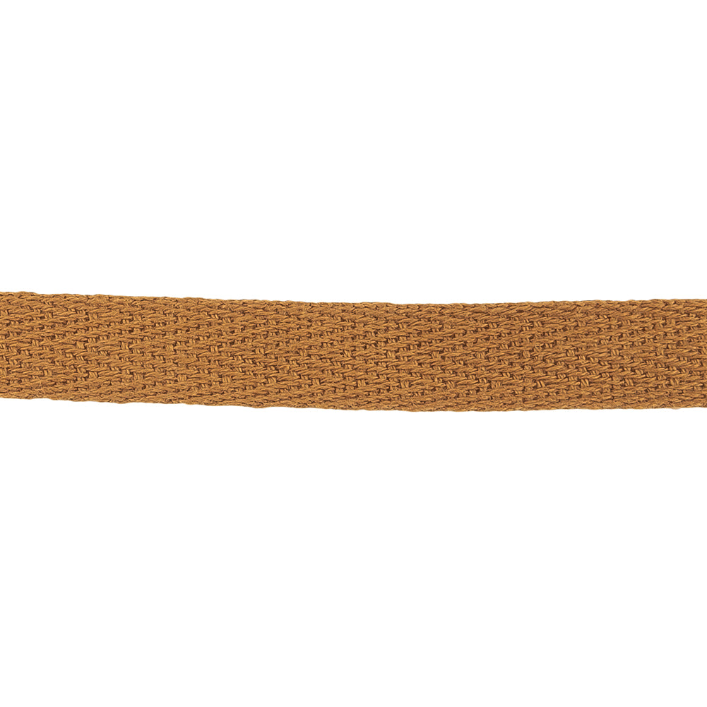 Almond Cotton Twill Tape - 0.5