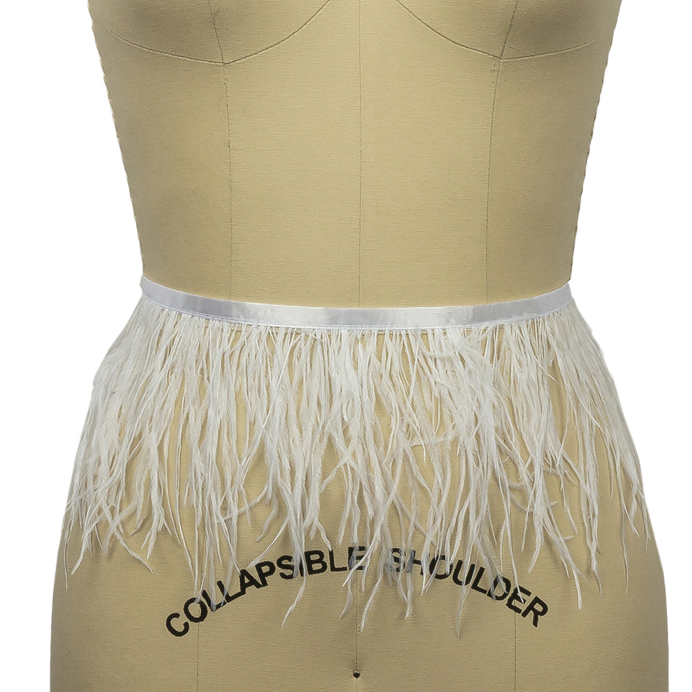 Ostrich Feather Fringe Trim 5