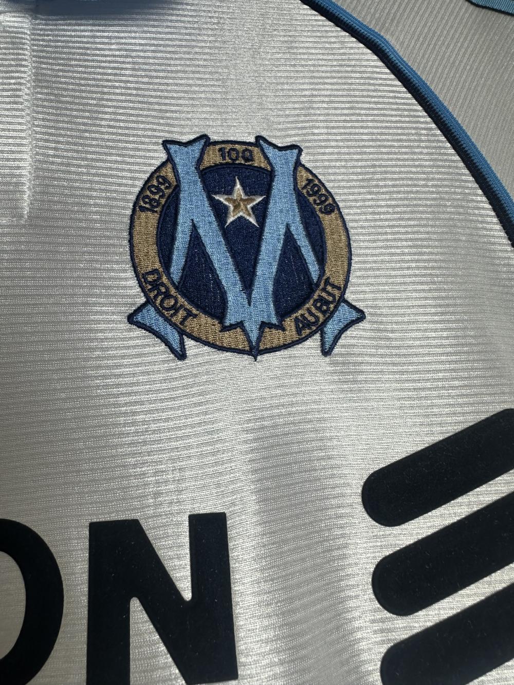 1998-1999 Retro Olympique de Marseille Home Football Jersey 1:1 Thai Quality
