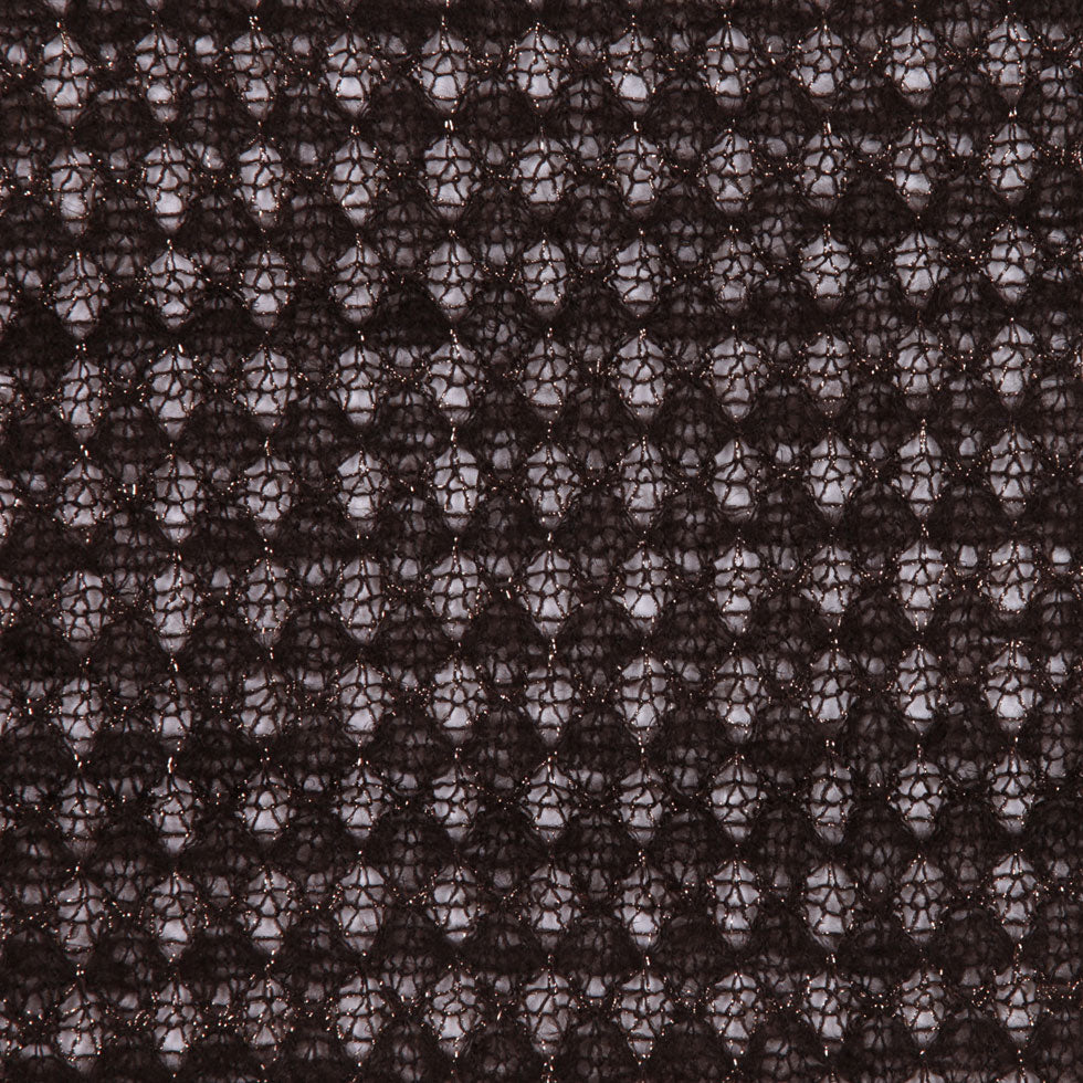 Brown/Gold Solid Novelty Knit - Joann Fabrics