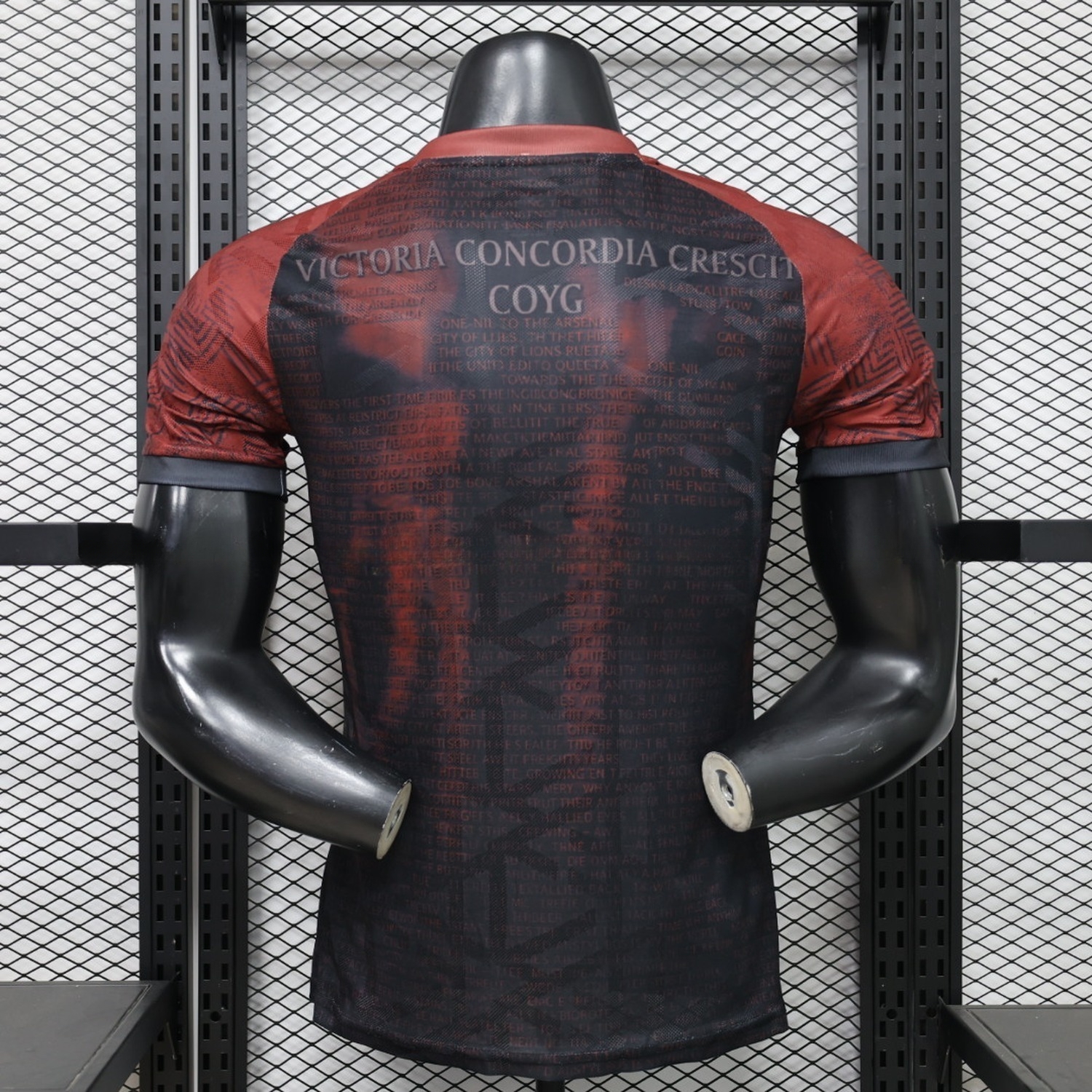 Arsenal 26-27 Black Red Special Jersey - Player Version - UnitedFutballJersey