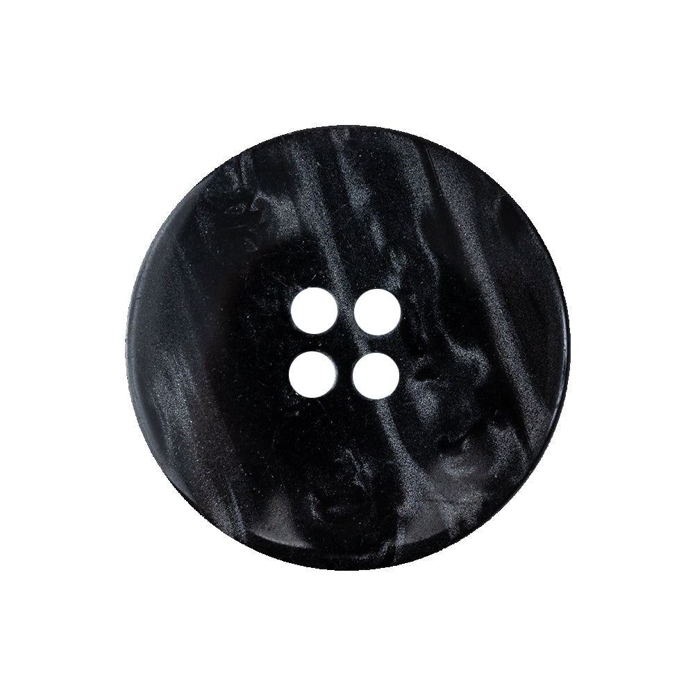 Black Beauty and Disco Ball Iridescent 4-Hole Plastic Button with Wide Rim - 40L/25.5mm - Joann Fabrics