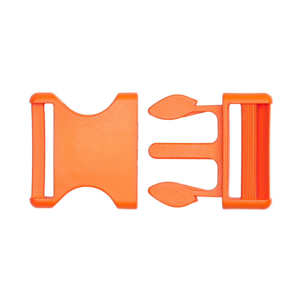 Lucille Italian Extra Large Red Orange Plastic Release Buckle - Joann Fabrics