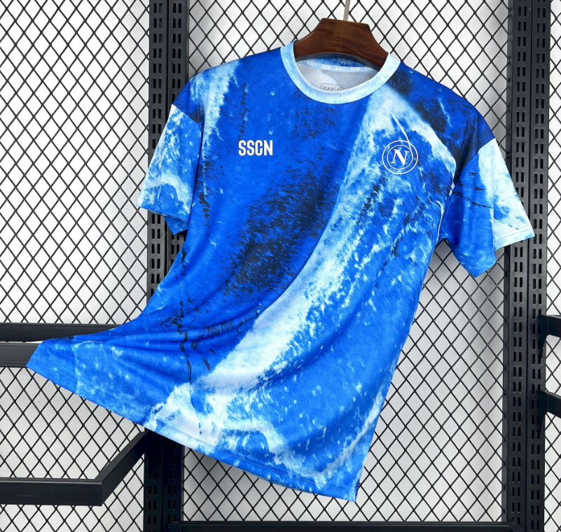 2025/2026 Napoli Training Suit blue Football Jersey 1:1 Thai Quality