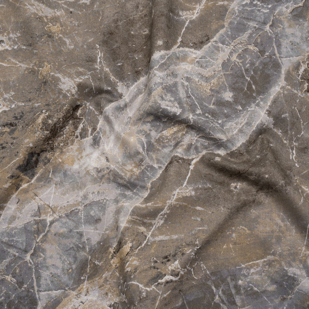Stonehenge Quilting Cotton by Northcott - Warm Gray Marble 6 Stone Crackle - Surfaces Collection - Joann Fabrics