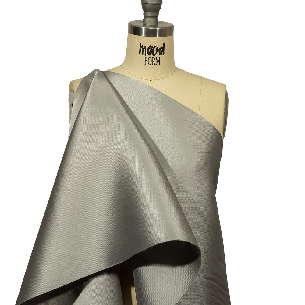 Polyester Twill Mikado - Silver - Mora Collection - Joann Fabrics