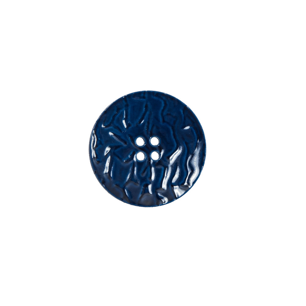 Italian Navy Textured Button - 24L/15mm - Joann Fabrics