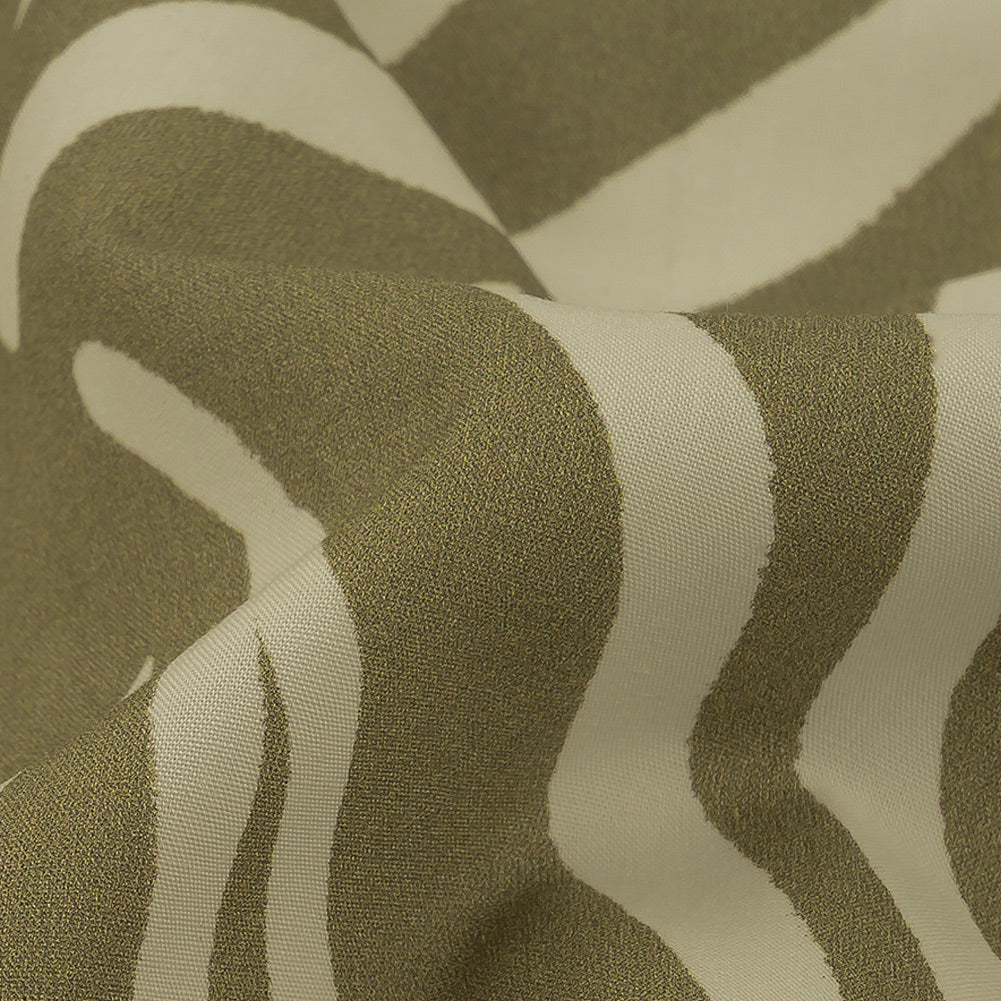 Mood Exclusive Slate Green Searching Savannah Cotton Poplin - Joann Fabrics