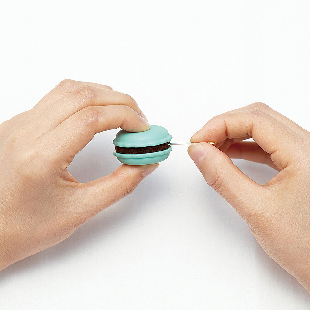 Clover Sweet 'n' Sharp Macaron - Needle Holder and Sharpener - Pistachio - Joann Fabrics
