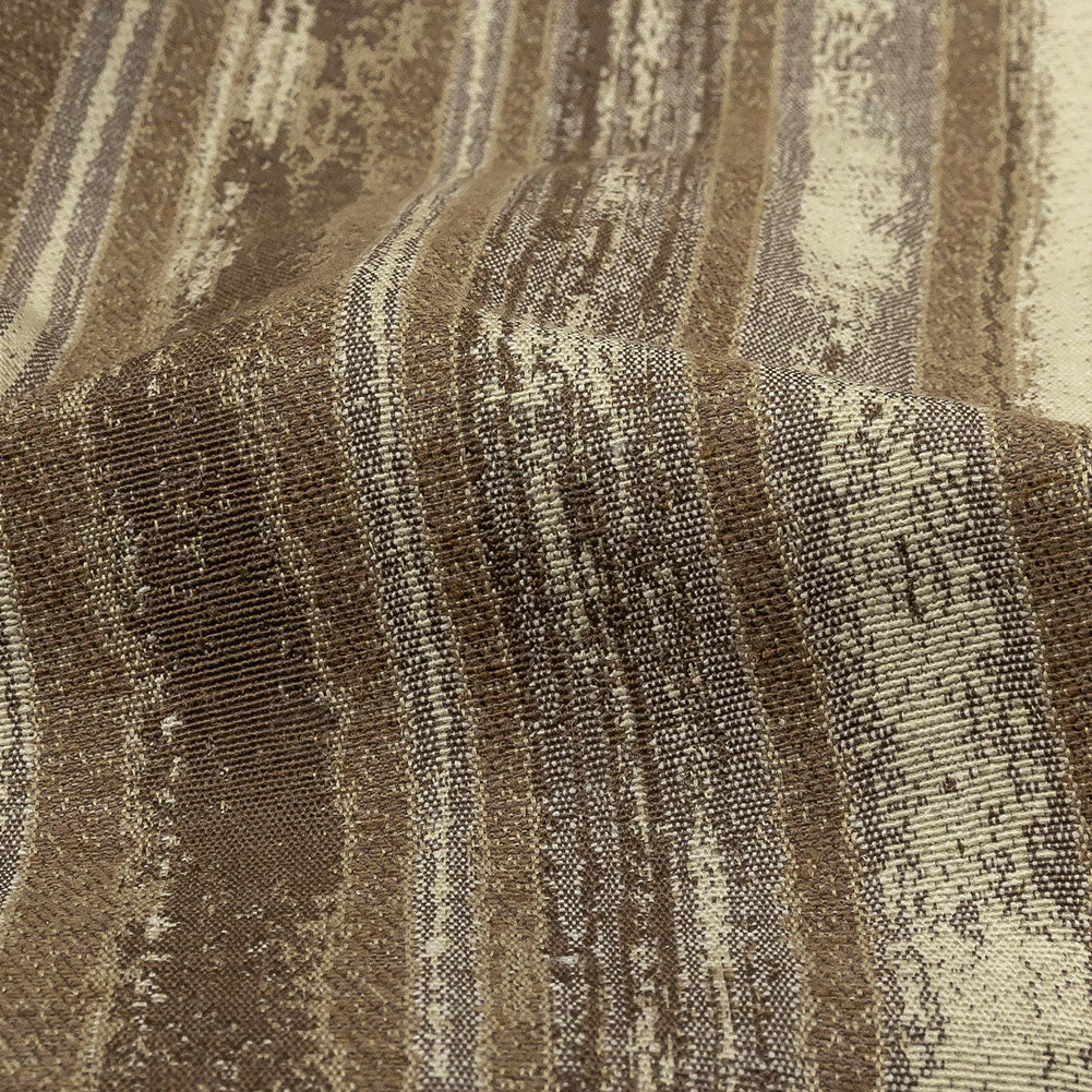 Desert Taupe, Pumice Stone and Gray Painterly Stripes Blended Cotton Jacquard - Joann Fabrics