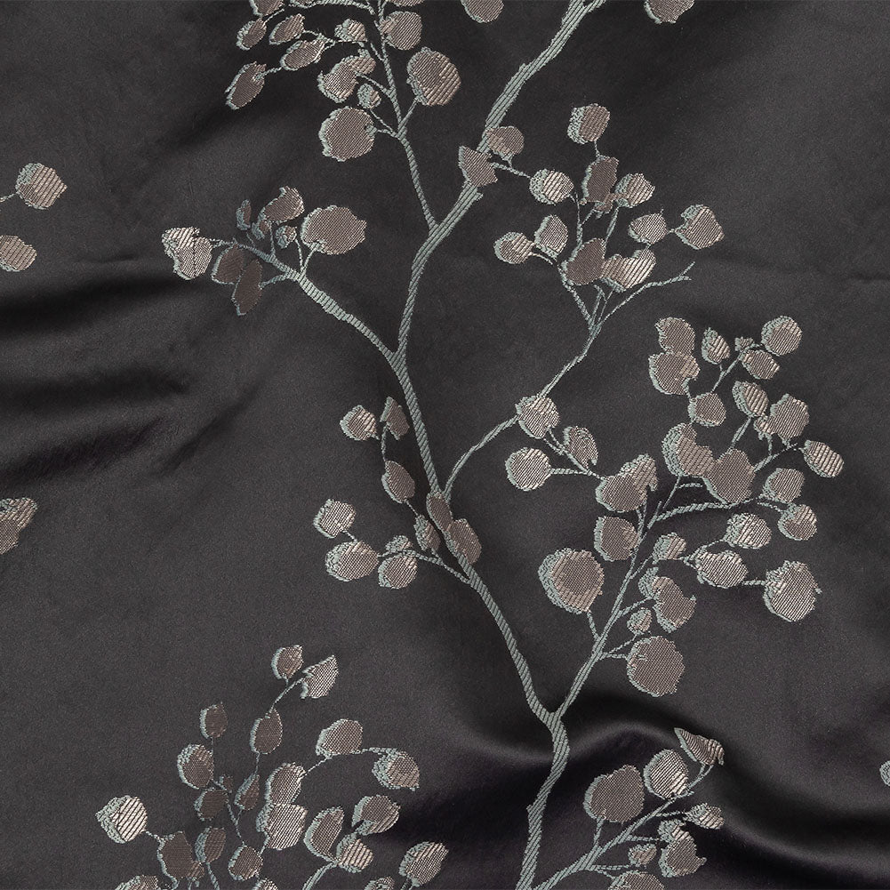 Drapery Jacquard - Ink Prairie Willow Trails - British Imported - Joann Fabrics