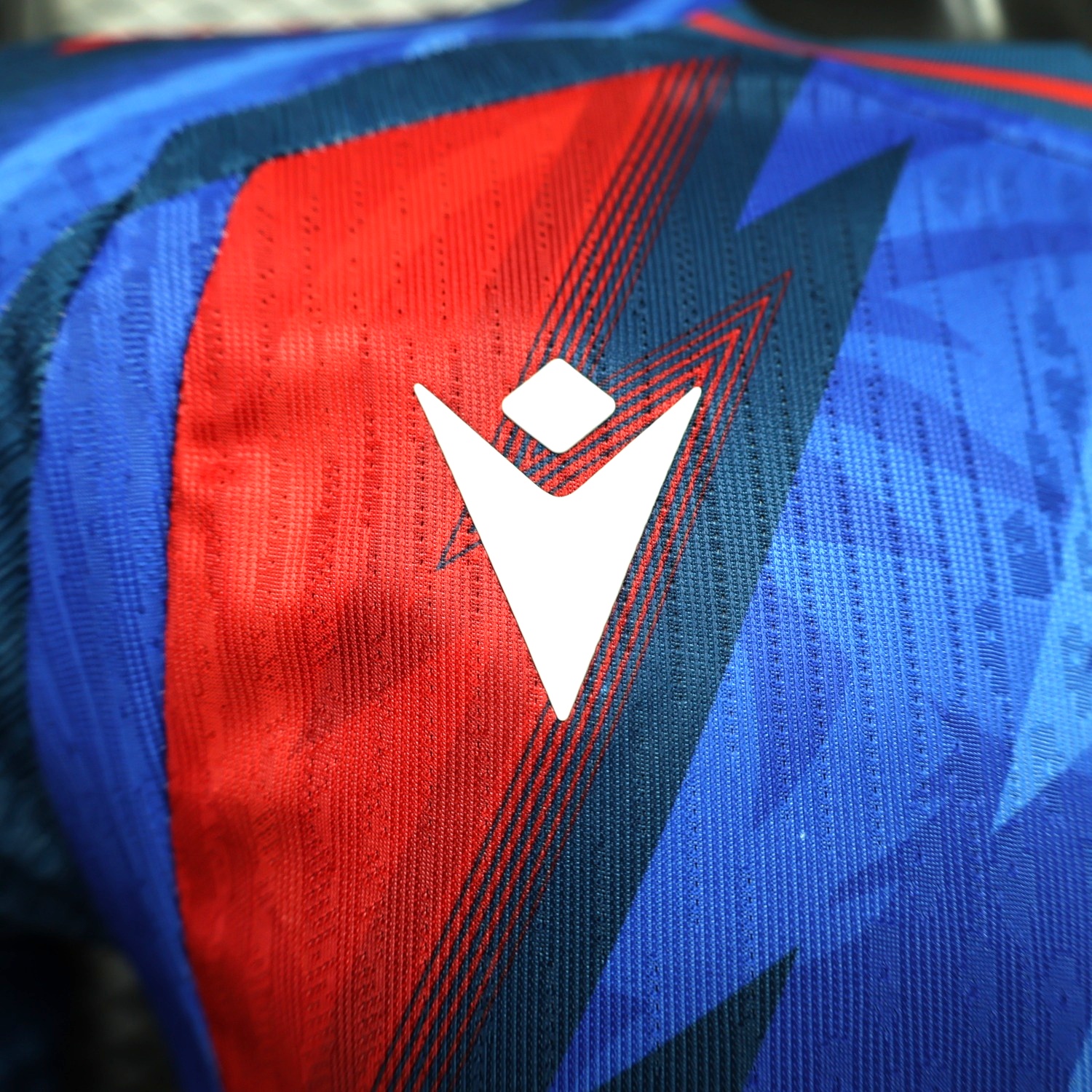 Crystal Palace 26-27 Third Red Blue Jersey - Player Version - UnitedFutballJersey