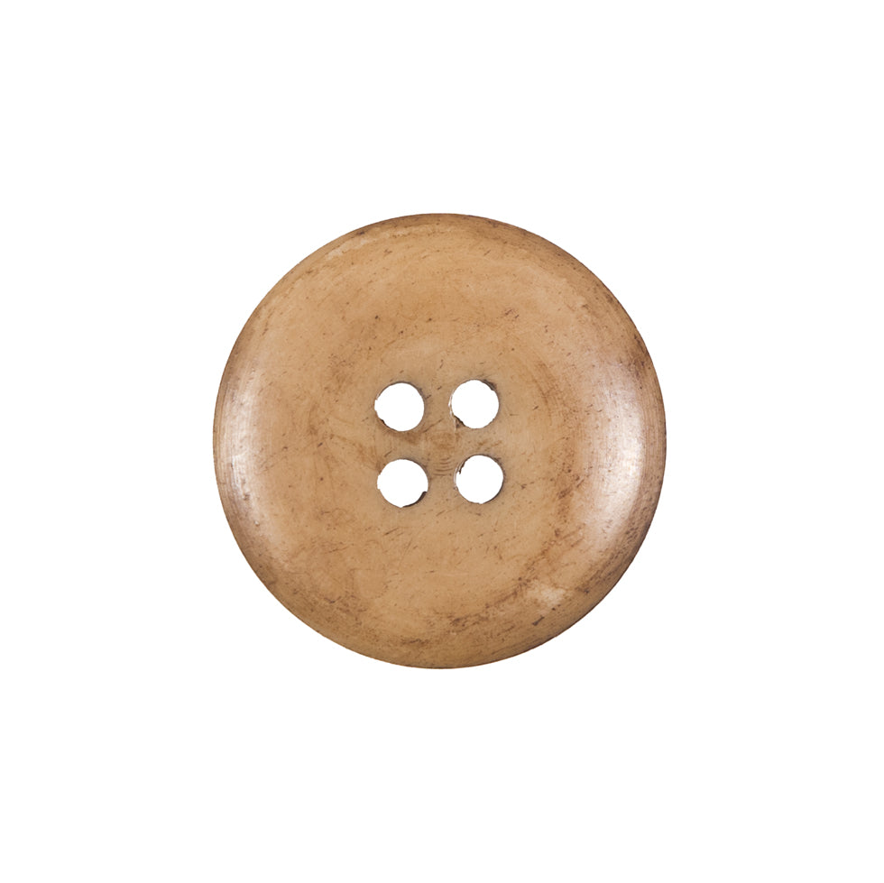 Beige Horn 4-Hole Button - 34L/21.5mm - Joann Fabrics