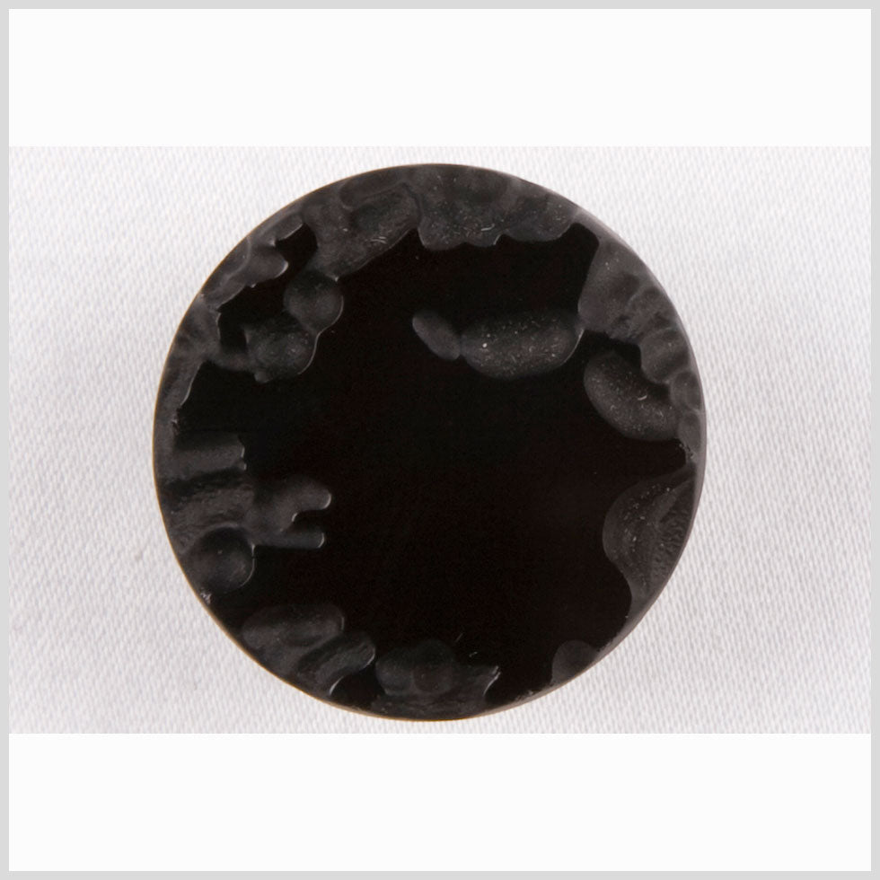Black/Matte Matte Glass Button - 24L/15mm - Joann Fabrics