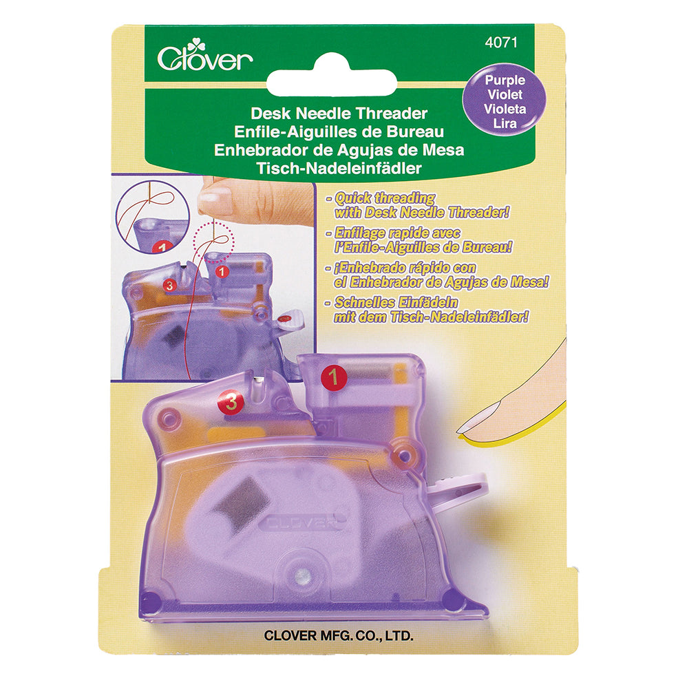 Clover Desk Needle Threader - Purple - Joann Fabrics