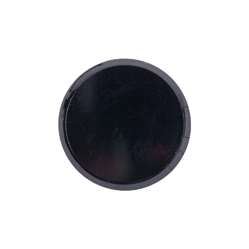 Black Glass Button - 36L/23mm - Joann Fabrics