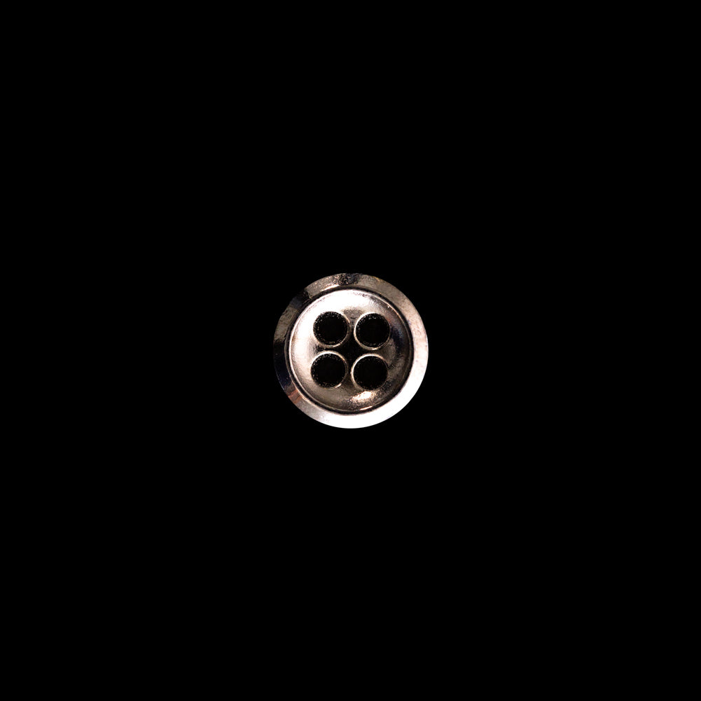 Italian Gunmetal 4-Hole Button - 14L/9mm - Joann Fabrics